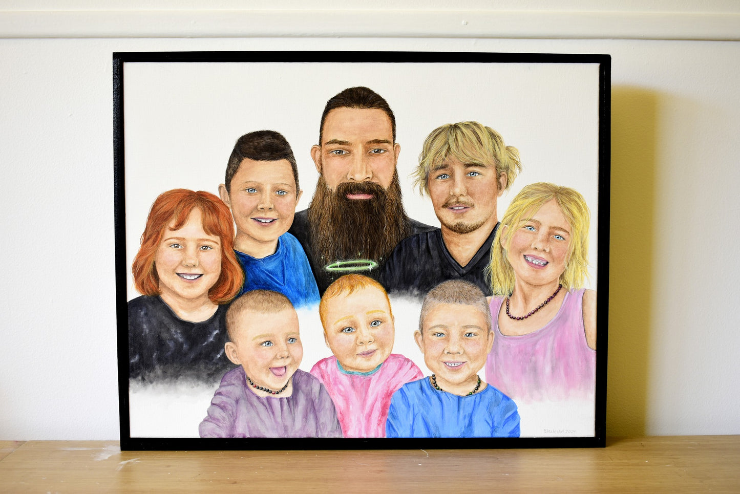 Canvas Family Portrait