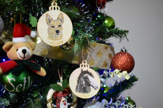 Plywood Pet Ornament