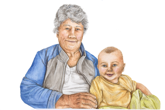 Paper Family Portrait