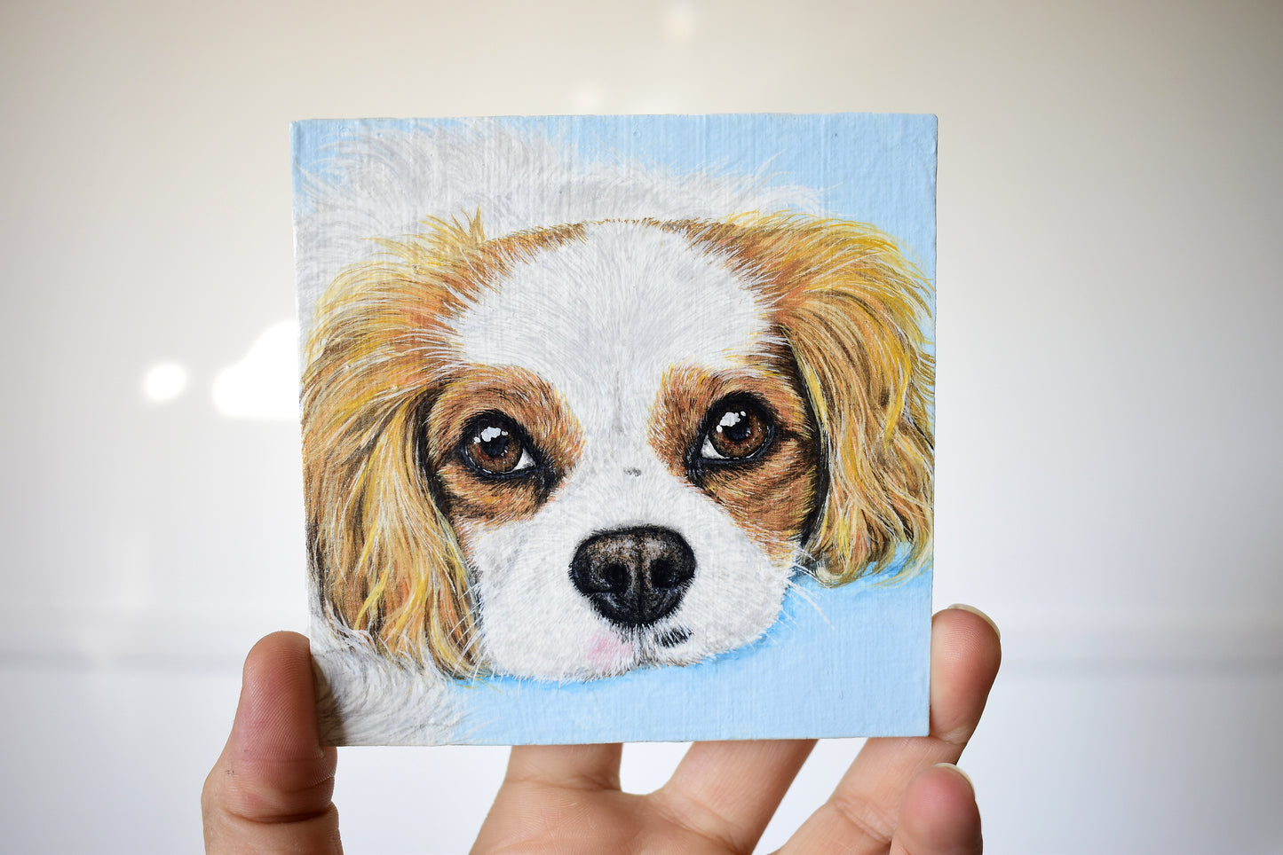 Small Scale Wood Pet Portrait