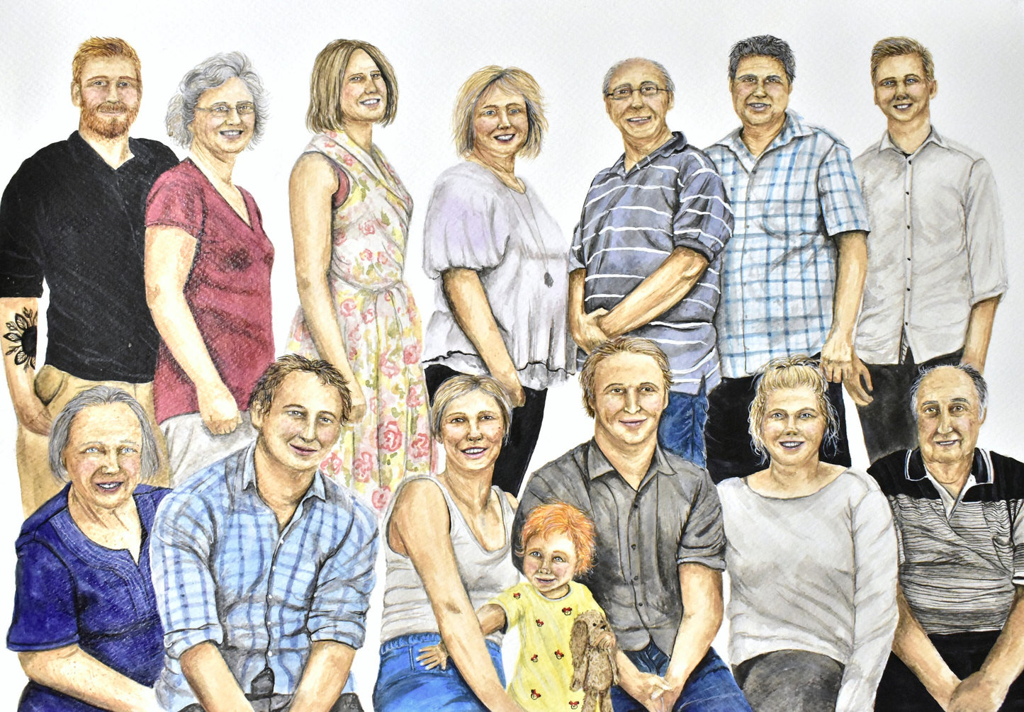 Paper Family Portrait