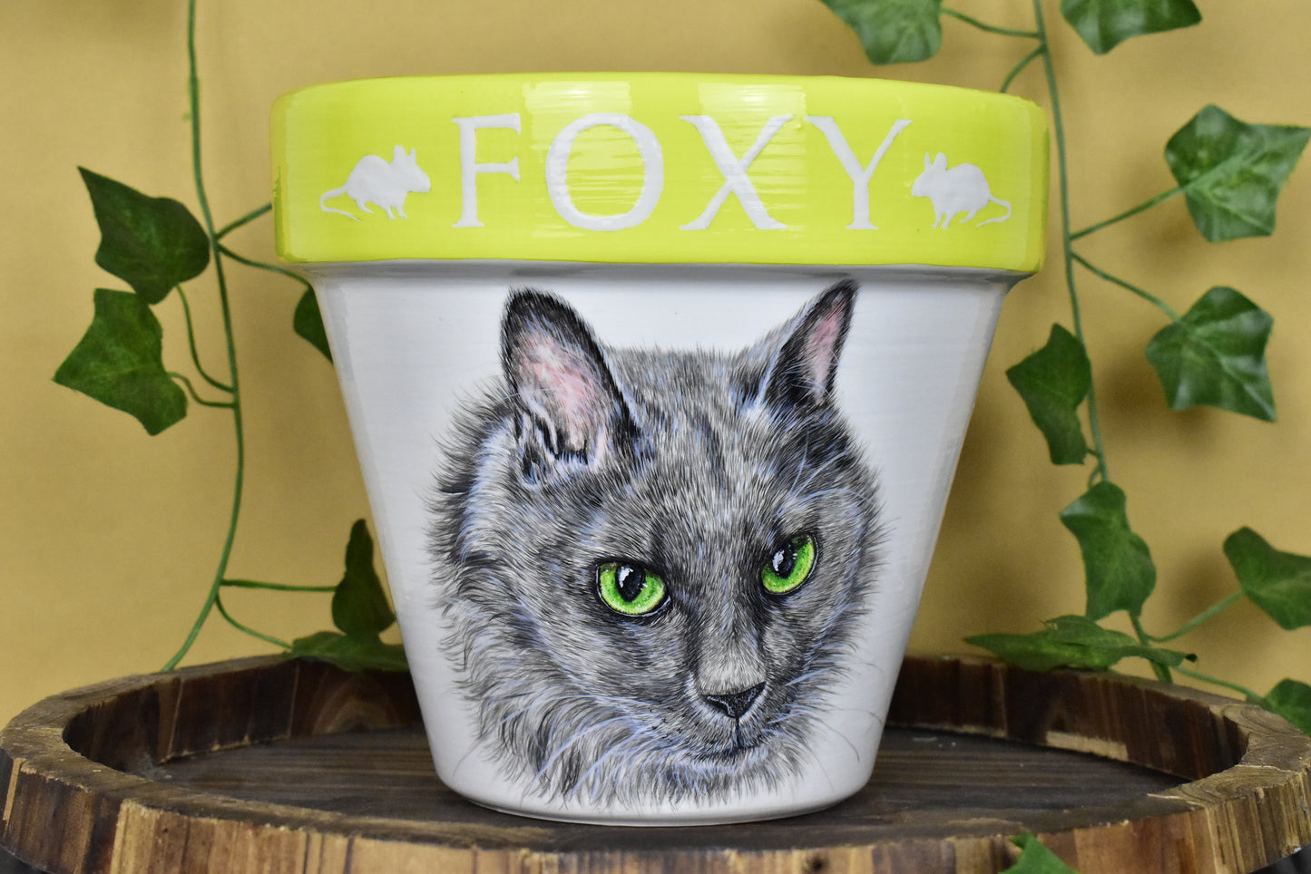 Terracotta Pot Pet Portrait