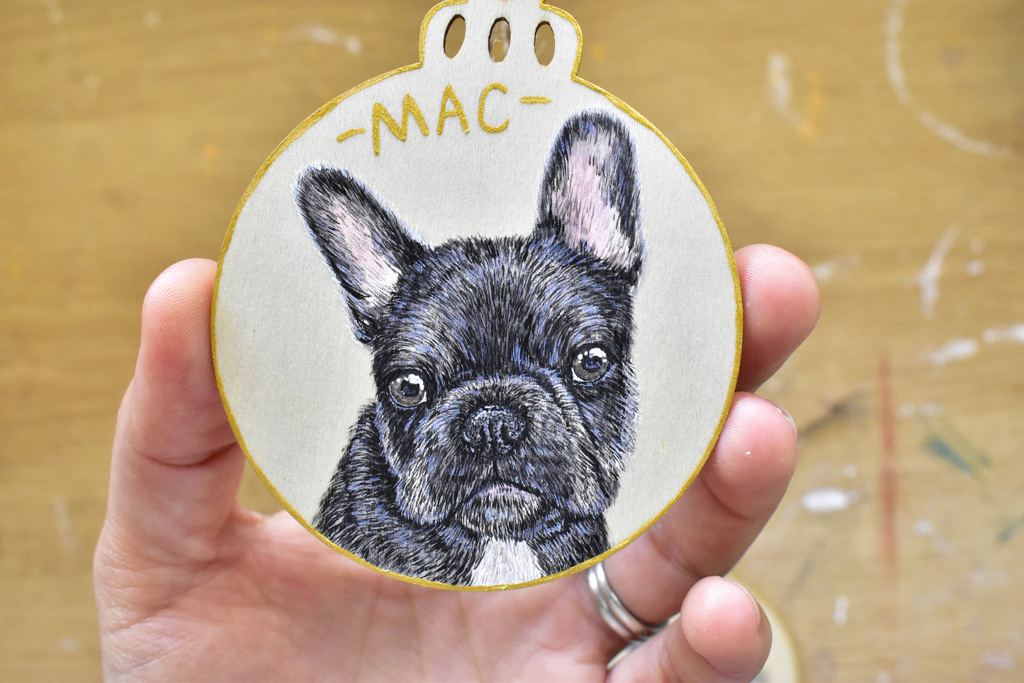 Plywood Pet Ornament