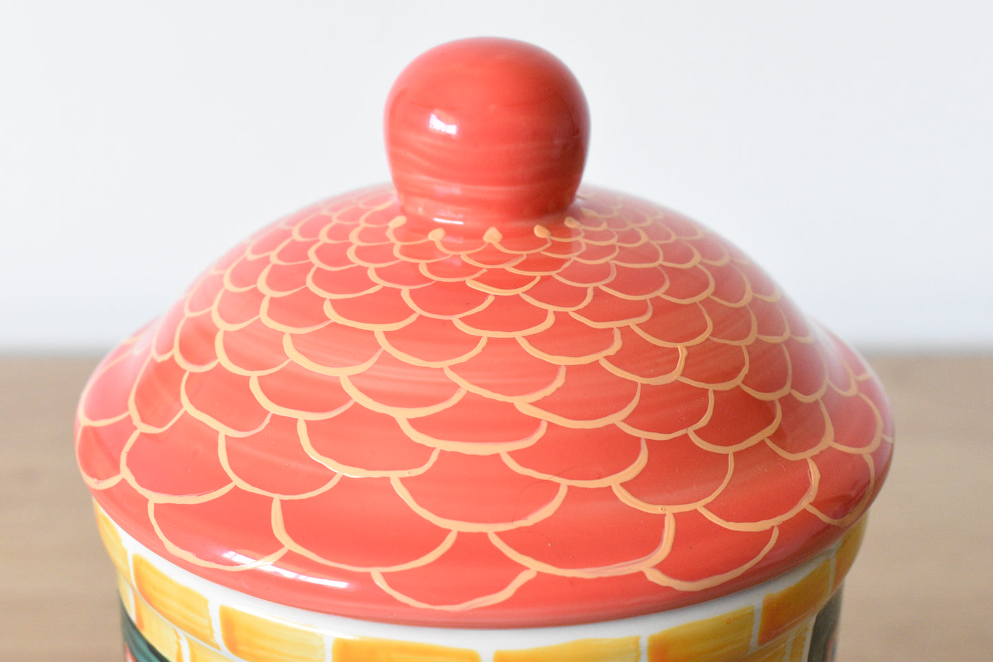 Upcycled Cottage Cookie Jar