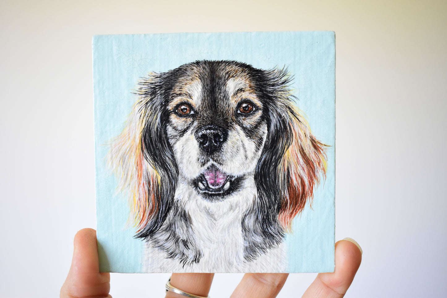 Small Scale Wood Pet Portrait