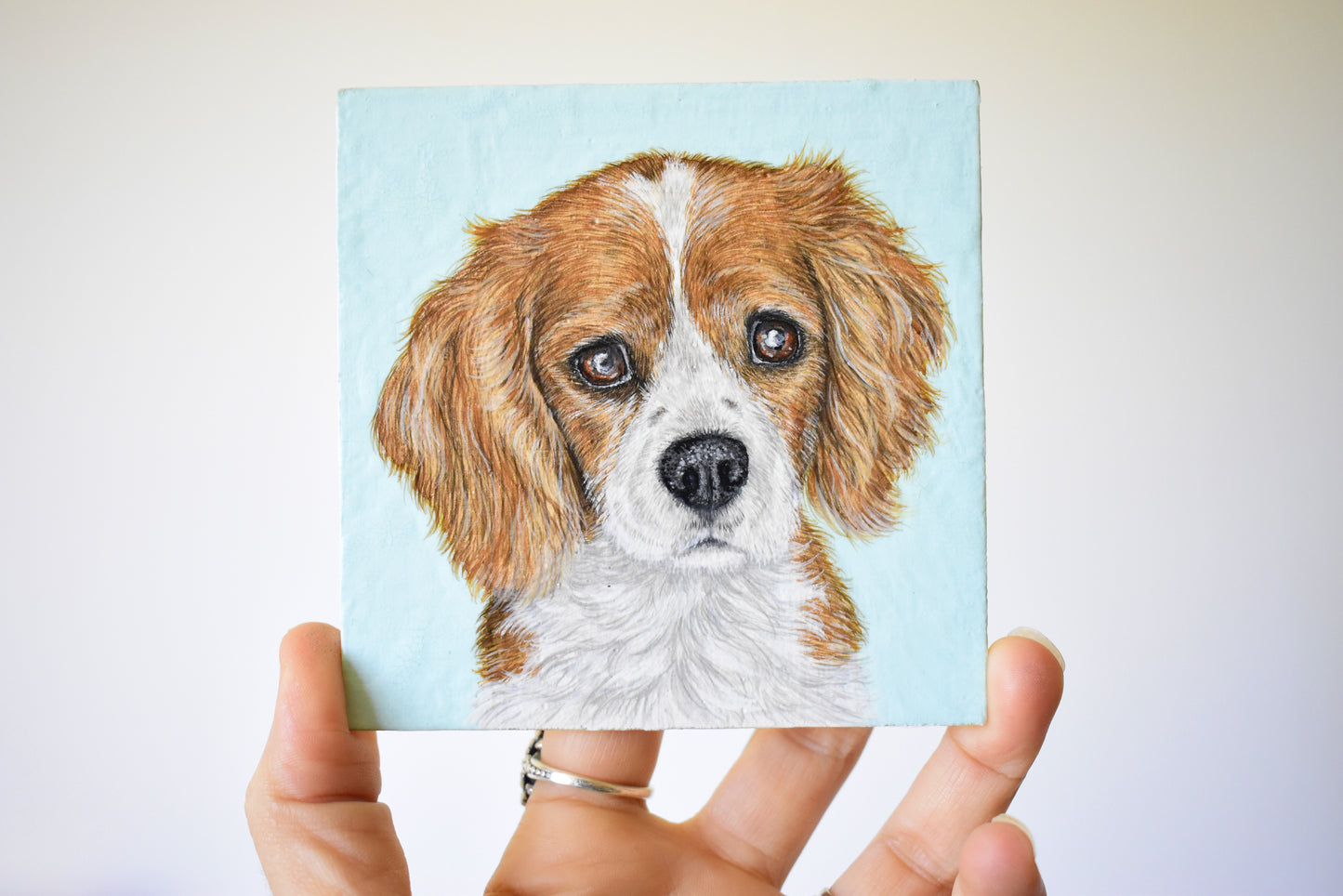 Small Scale Wood Pet Portrait