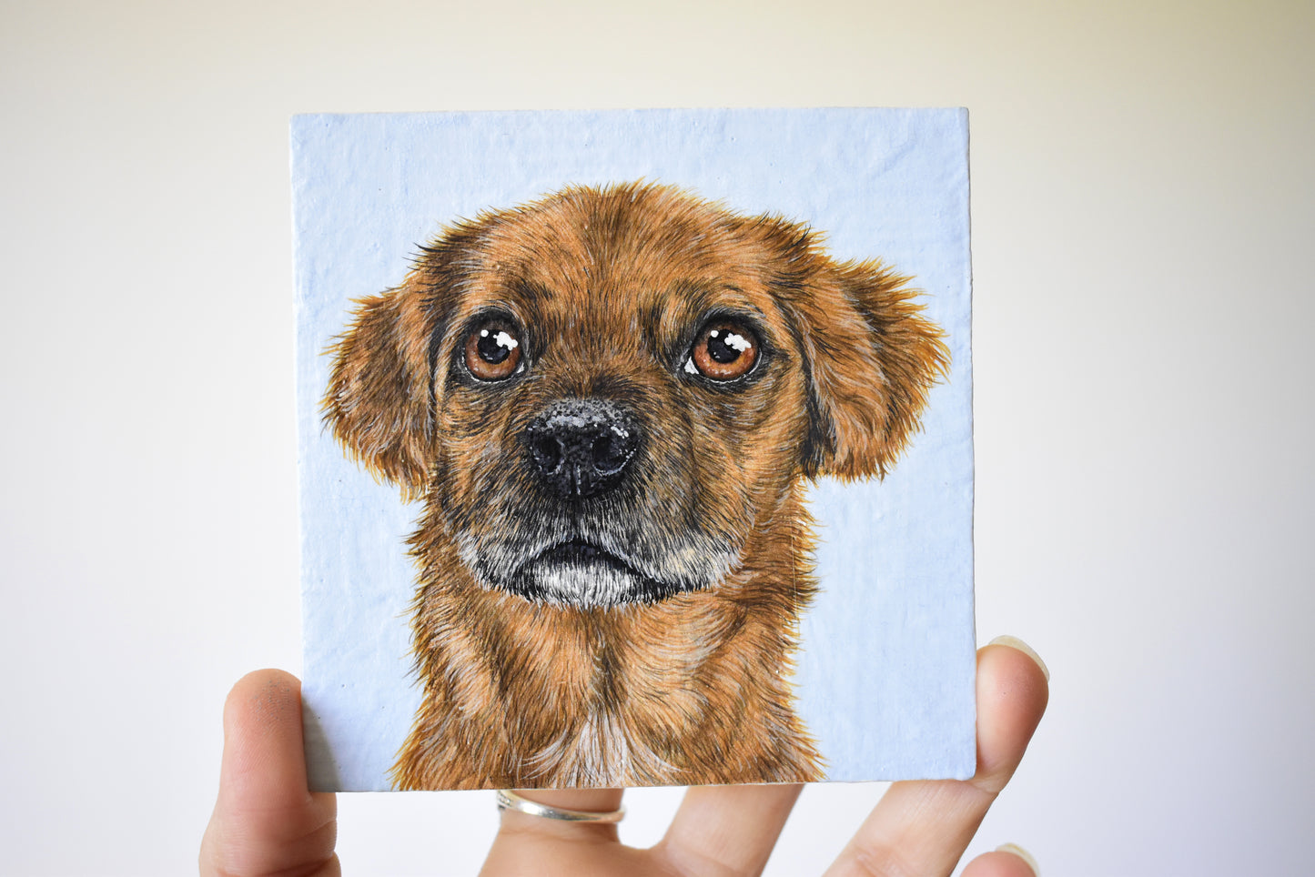 Small Scale Wood Pet Portrait