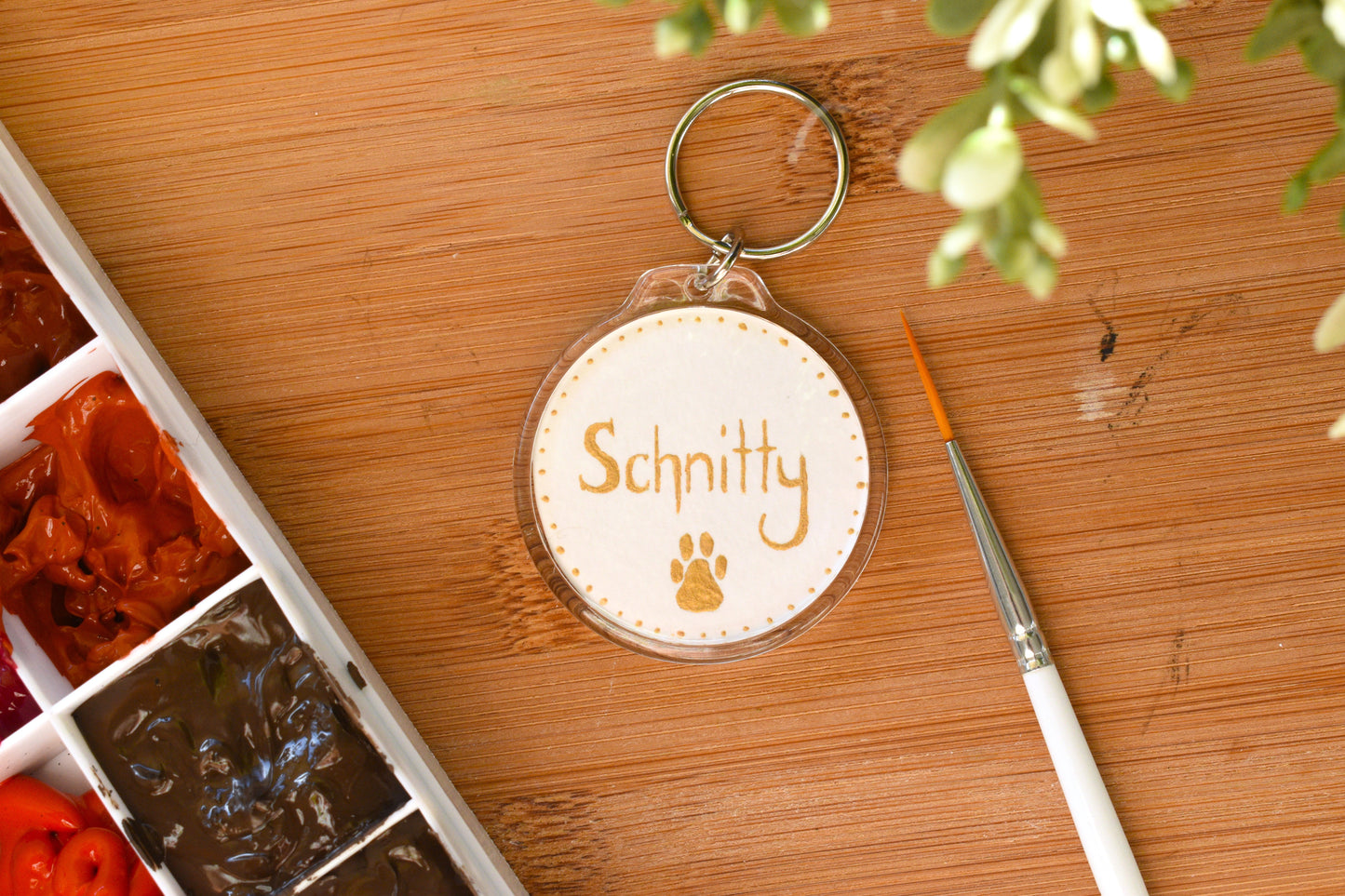 Keychain Pet Portrait