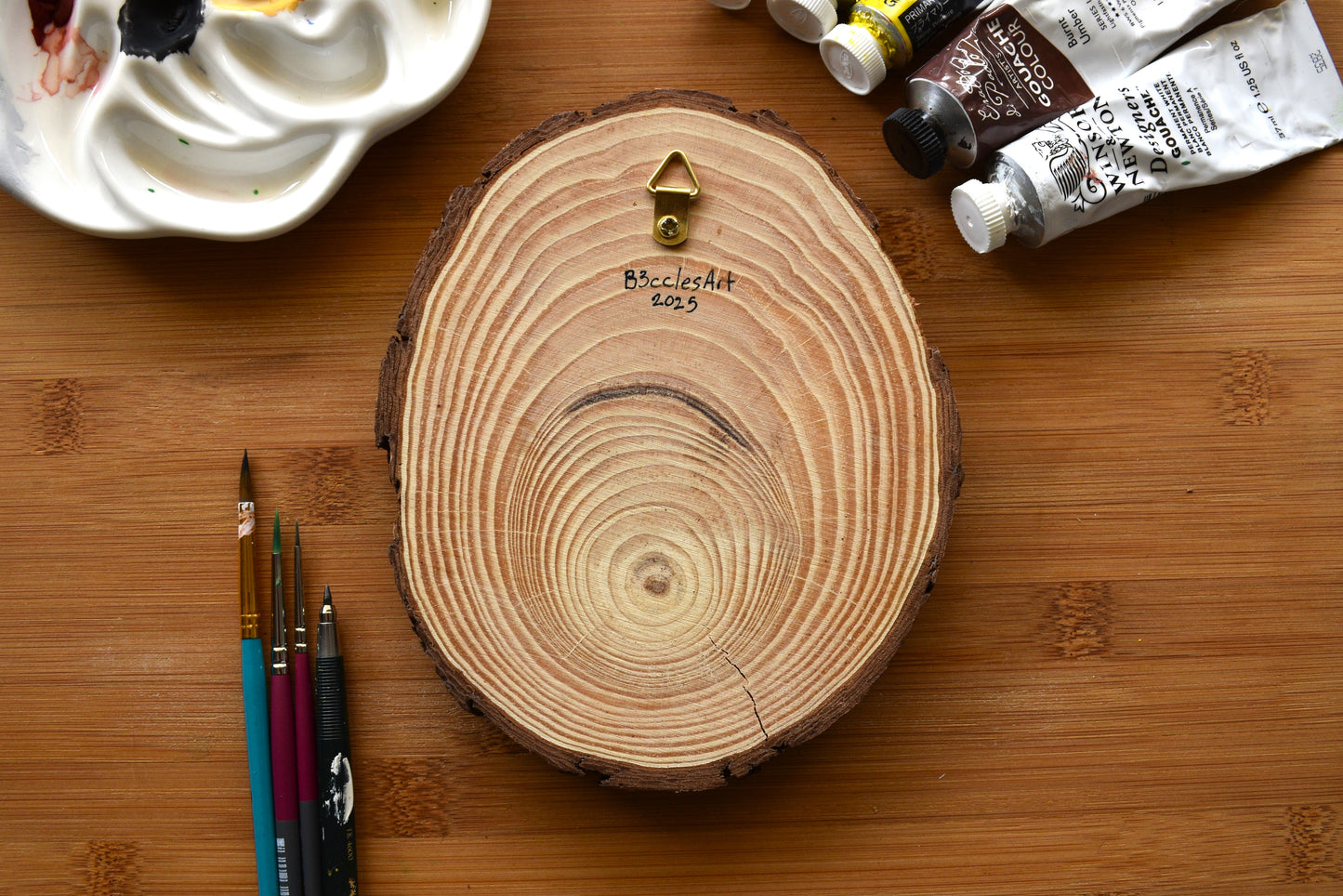 Woodland Forest Wood Slice