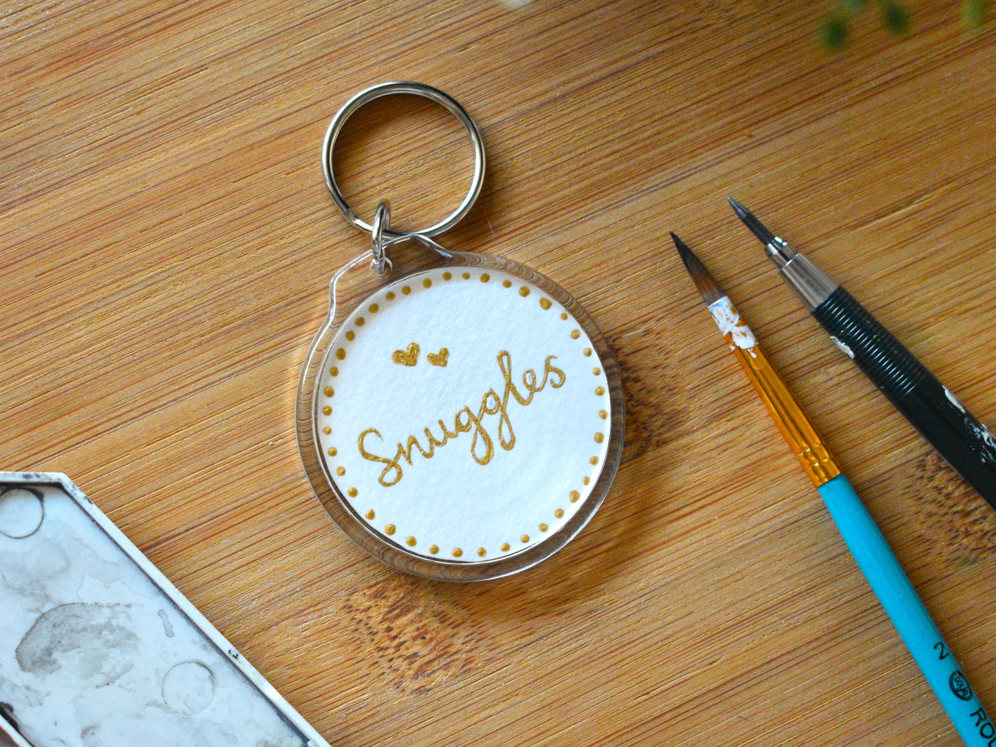 Keychain Pet Portrait